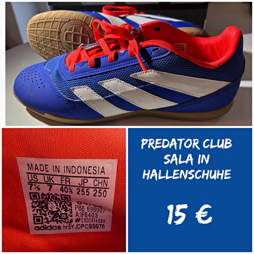 Adidas predator club sala - predator,